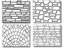 acad stone pattern